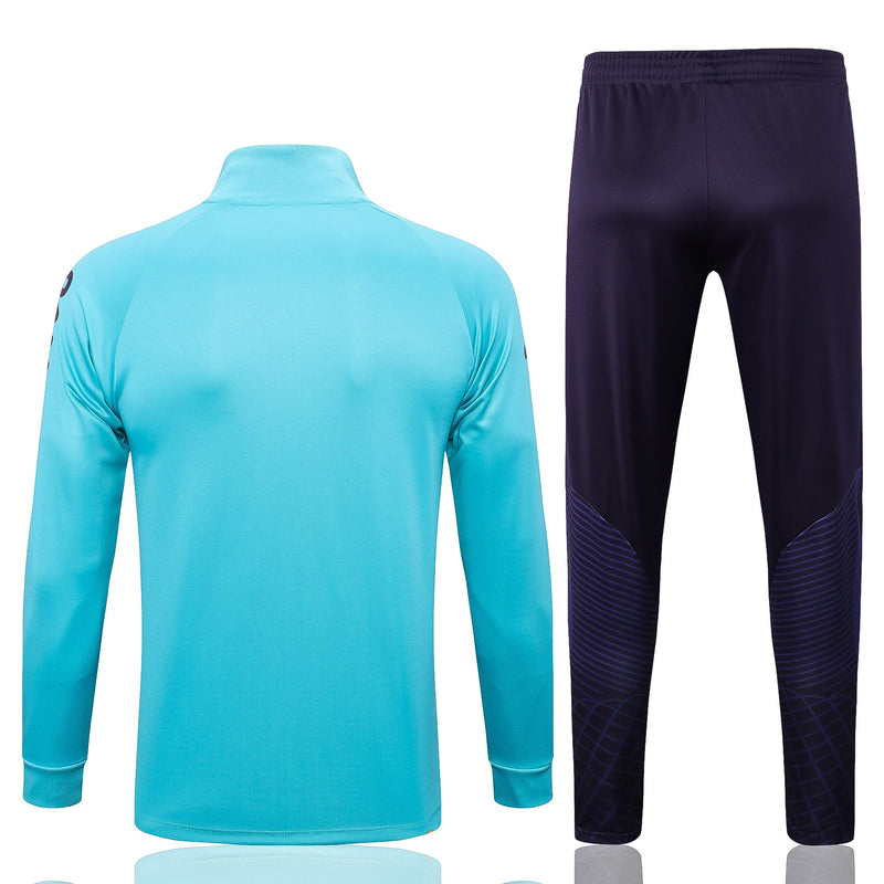 Conjunto Agasalho Treino Brasil 24/25 - Azul Claro