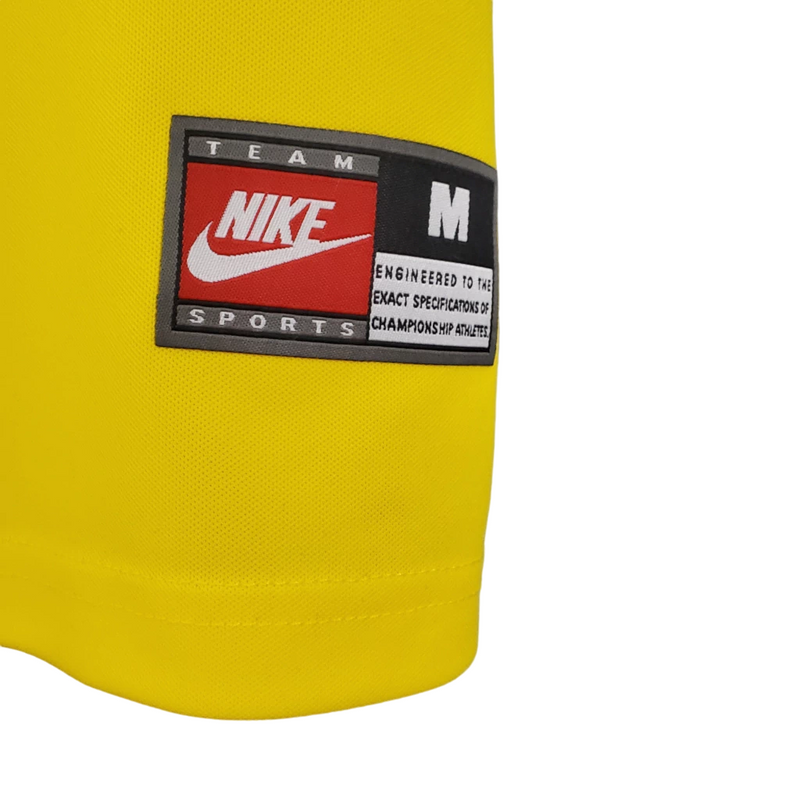 Camisa Seleção Brasileira I 1998 Nike - Retrô - Amarela