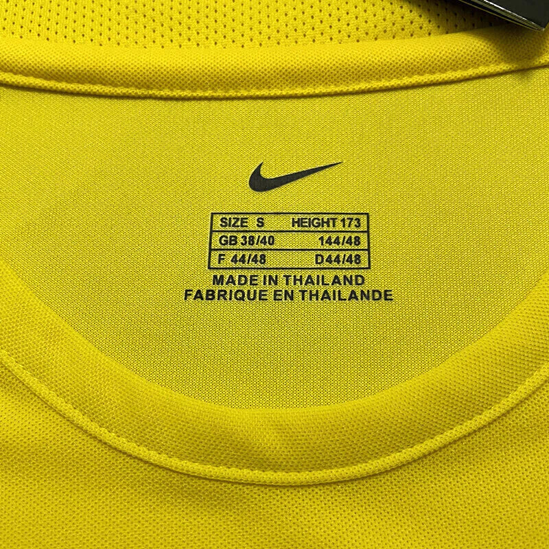 Camisa Seleção Brasileira I 2002 Nike - Retrô - Amarela