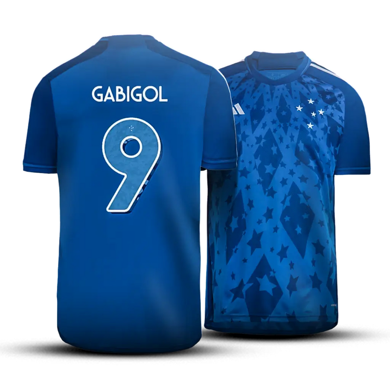 Camisa Cruzeiro I 24/25 Azul - GABIGOL 9