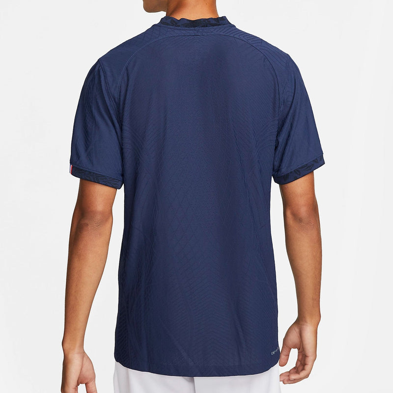 Camisa França I 2022 Torcedor Nike Masculina - Azul Marinho - Retrô
