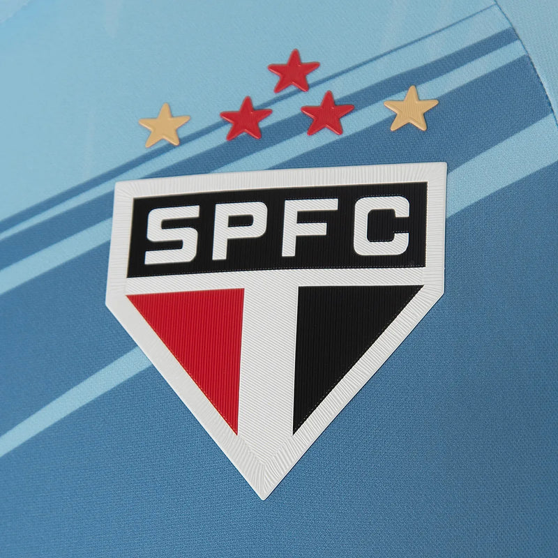 Camisa São Paulo 25/26 - Goleiro - New Balance - Masculina - Azul
