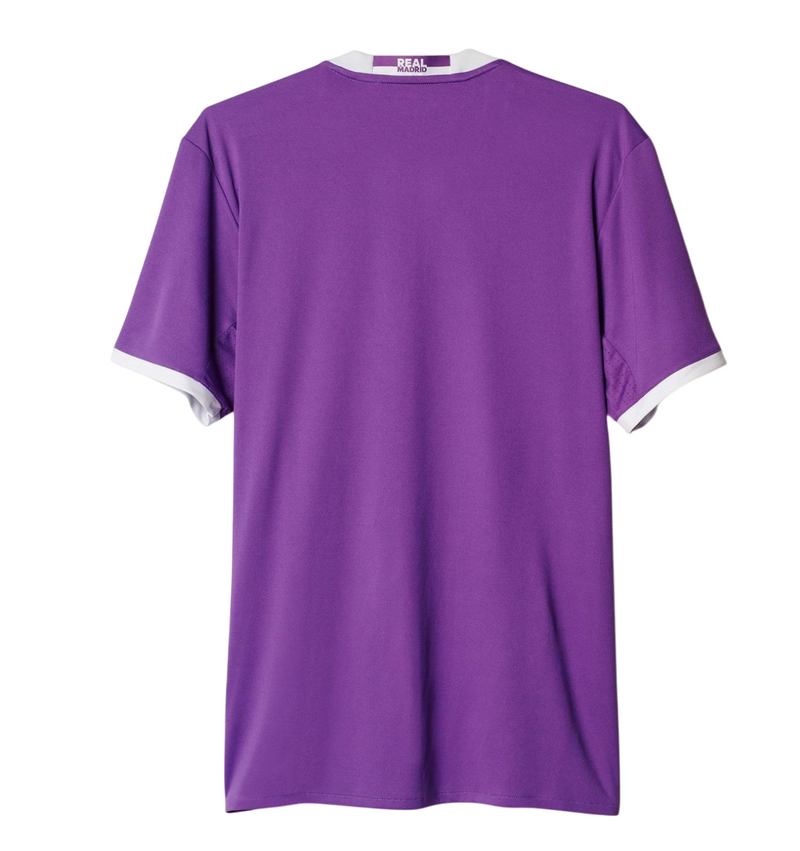 Camisa Real Madrid II 2016/2017 - Adidas - Roxa - Retrô