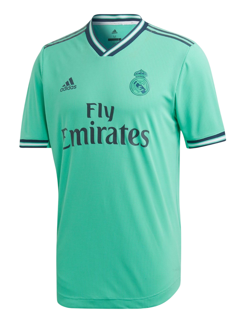 Camisa Real Madrid III 2019/2020 Adidas - Verde Água - Retrô