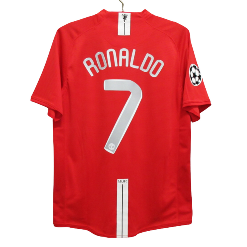 Camisa Manchester United I 2007/2008 - Retrô - RONALDO 7