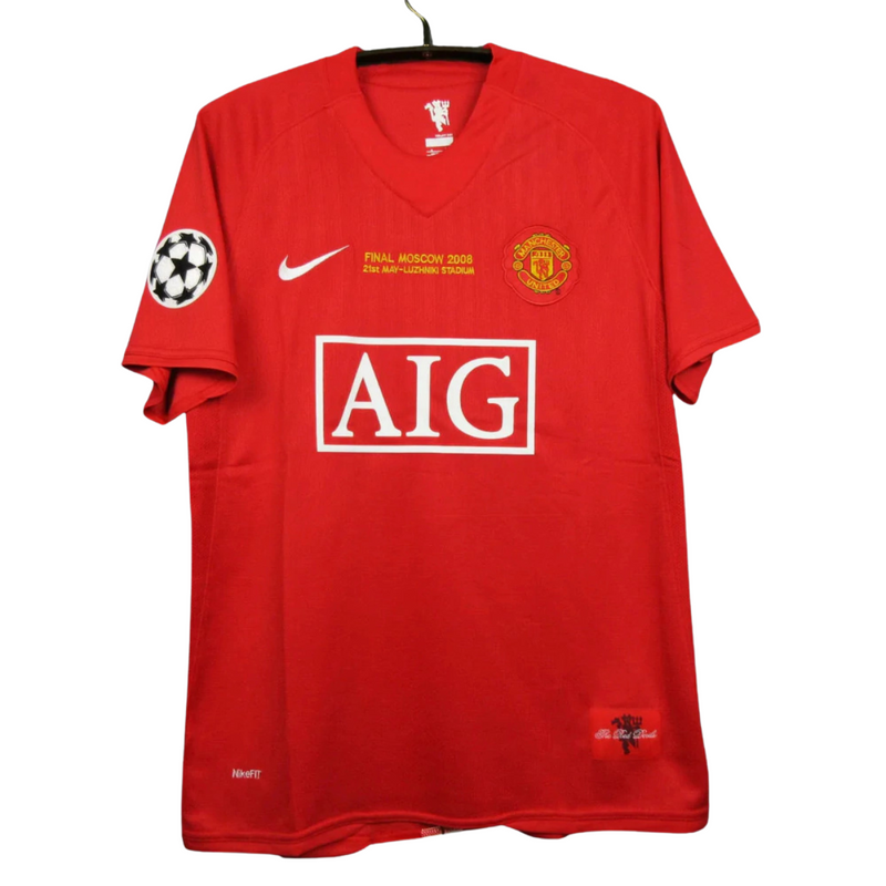 Camisa Manchester United I 2007/2008 - Retrô - RONALDO 7
