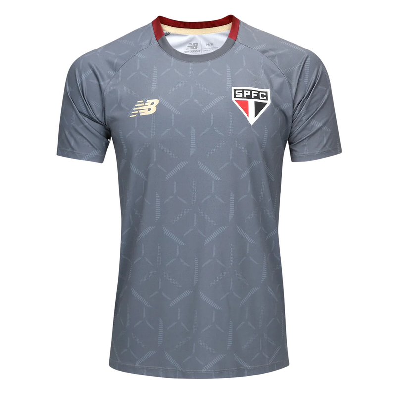 Camisa São Paulo 25/26 Treino New Balance - Cinza